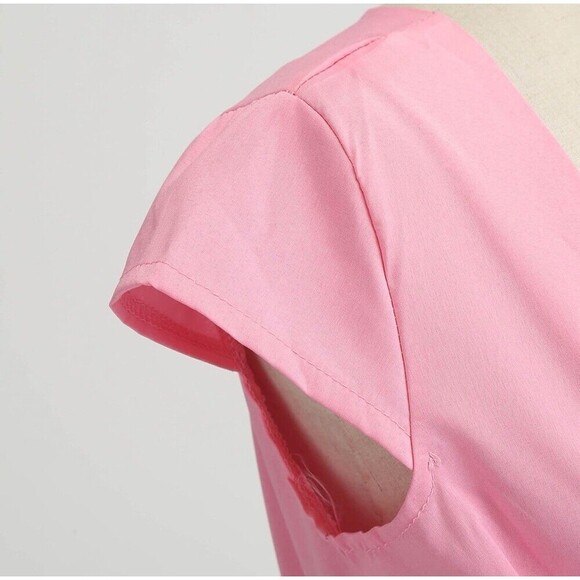 Pink 1950s Retro Style Dress Size XS Evening Party A Line Cocktail Swing Dress - Picture 3 of 10